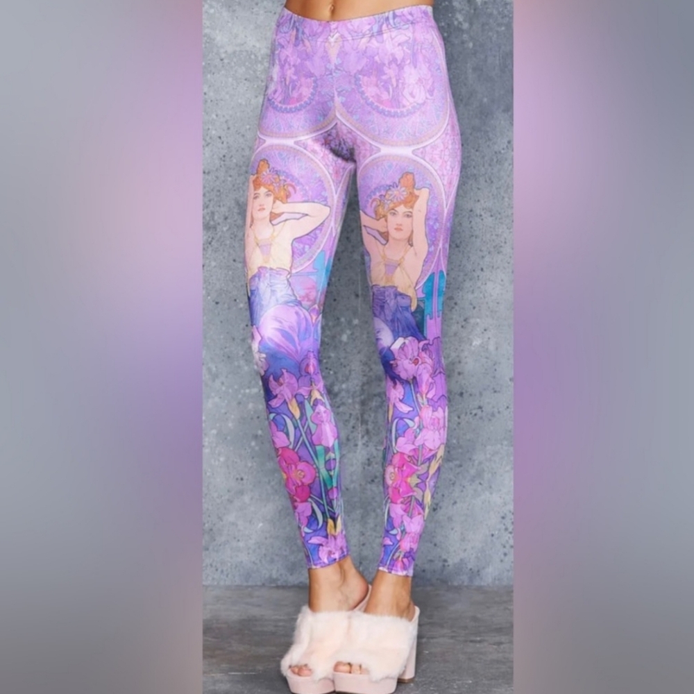 ISO Blackmilk Mucha Amethyst Leggings